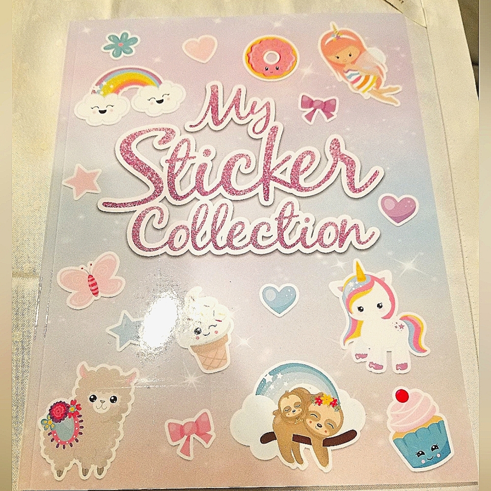 Kawaii sticker collecting book